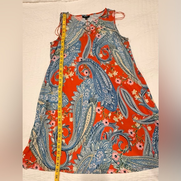 MSK Multicolor Paisley Dress - Picture 3 of 4